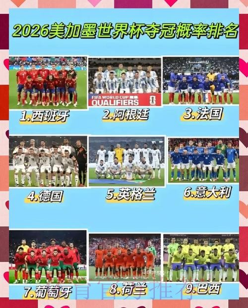 世界杯热门球队