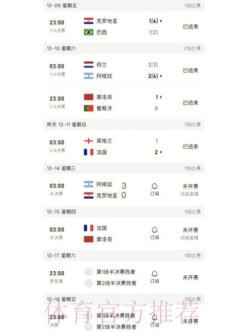 世界杯热门比分解析与推荐